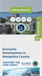 Mobile Screenshot of marquette.org