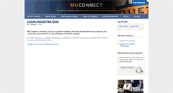 Desktop Screenshot of muconnect.marquette.edu